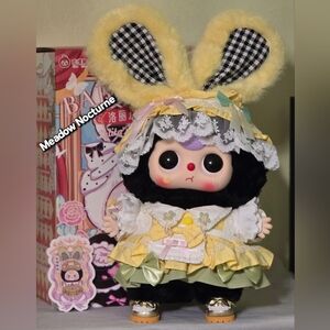 NWT Baby Three Lolita's Dreamland Charming Bunny Boba Eyes & Gold Dressy Shoes